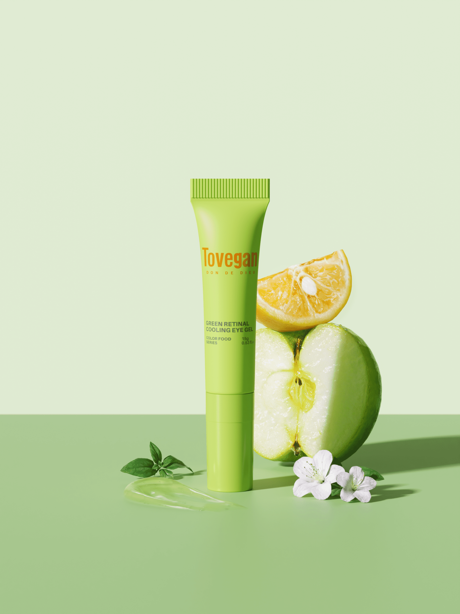 TOVEGAN Colorfood Series Green Retinal Cooling Eye Gel 15 g - bilde 3