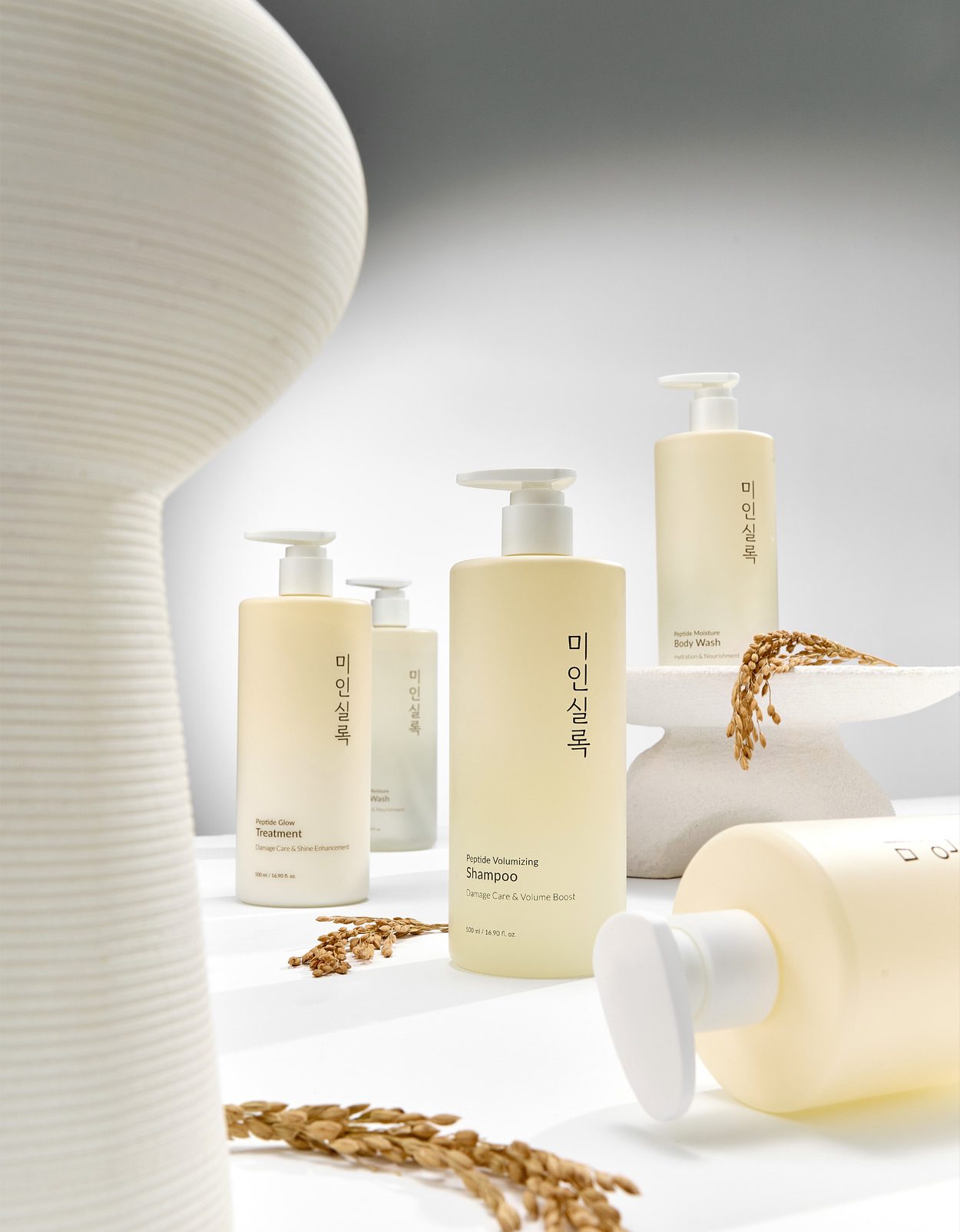 MIIN SILOK Peptide Volumizing Shampoo 500 ml - bilde 3