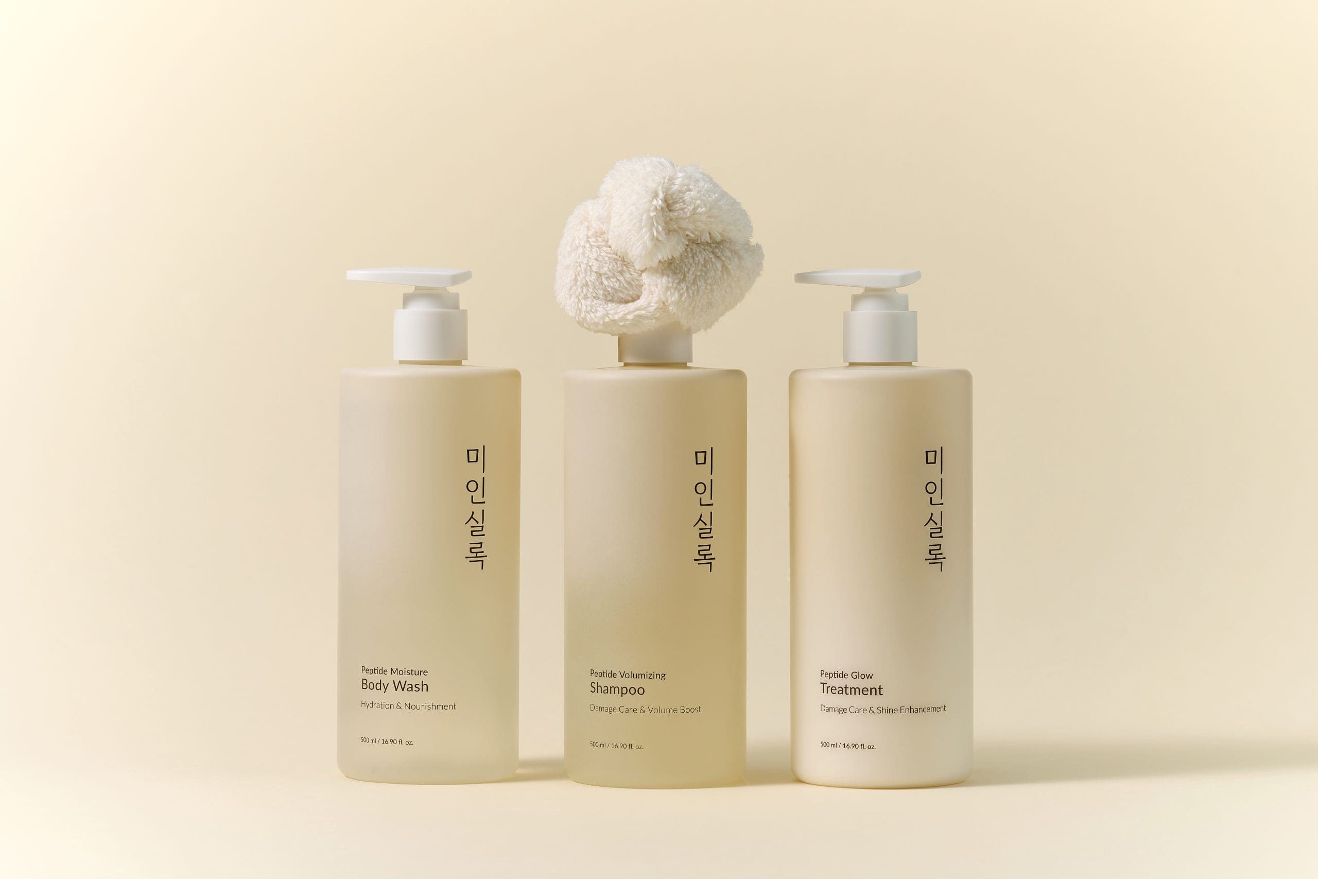 MIIN SILOK Peptide Volumizing Shampoo 500 ml - bilde 1